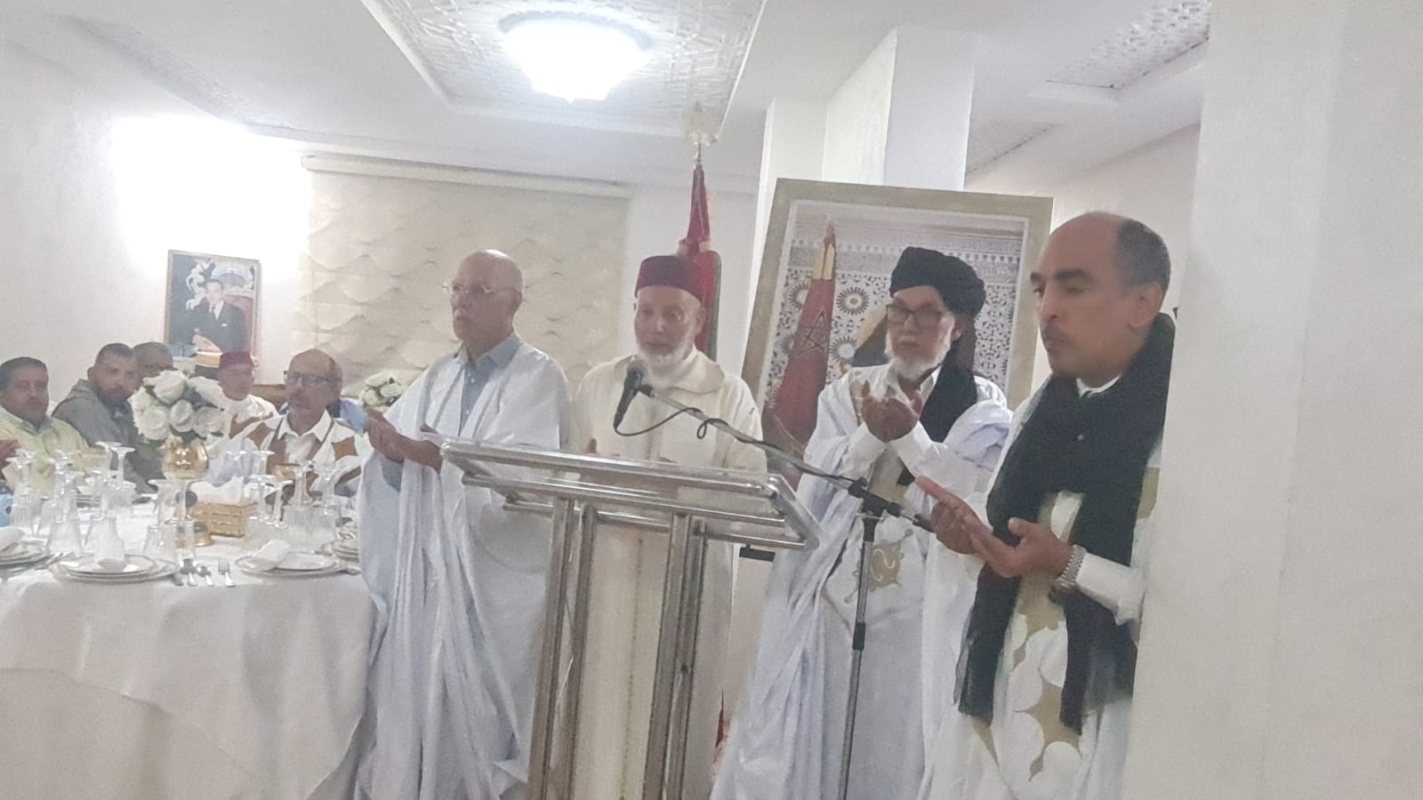 العيون/ زاوية الشيخ محمد الأغظف في قلب الحدث..زيارة موفد الحاجب الملكي مرفوقا بوالي جهة العيون