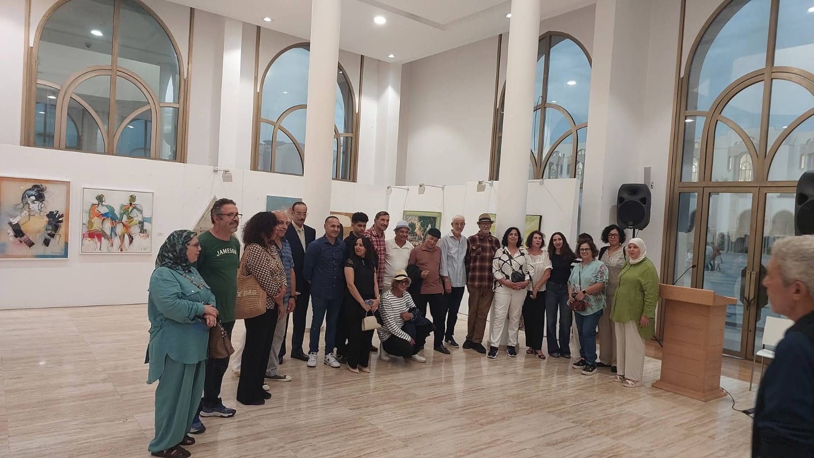 افتتاح المحطة الثانية للمعرض الوطني الكبير بالدار البيضاء  «60 سنة من الفن التشكيلي بالمغرب»